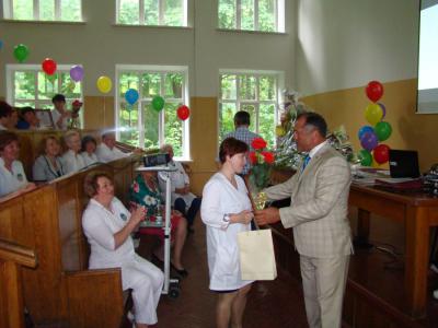 Сотрудники Рязанской областной больнице имени Семашко отметили День медицинского работника